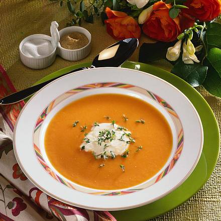 Möhren-Sellerie-Creme-Suppe Rezept
