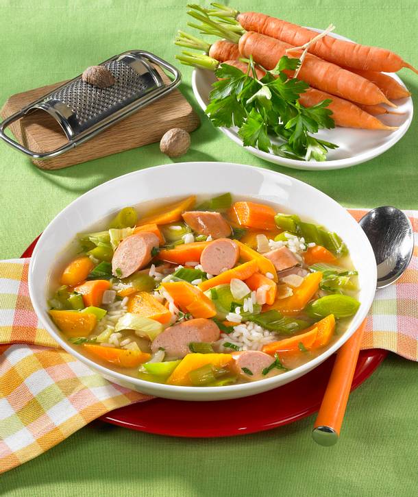 Gemüsesuppe Rezept: Ein einfaches und leckeres Gericht