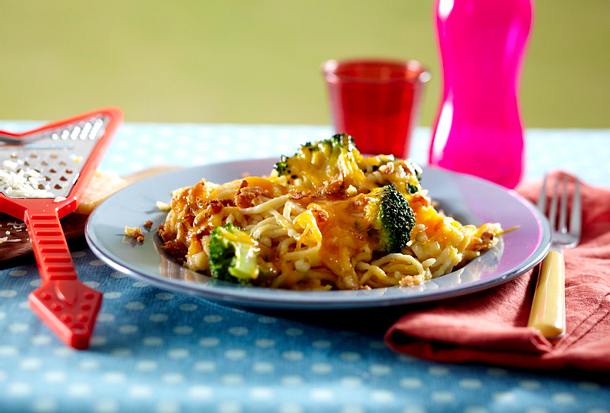 Mogelspätzle 'n' Cheese mit Brokkoli Rezept Mogelspätzle 'n' Cheese mit Brokkoli Rezept