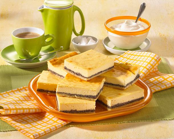Mohn-Käsekuchen vom Blech Rezept Mohn-Käsekuchen vom Blech Rezept