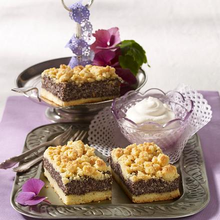 Mohn-Mandel-Schnitten Rezept Mohn-Mandel-Schnitten Rezept