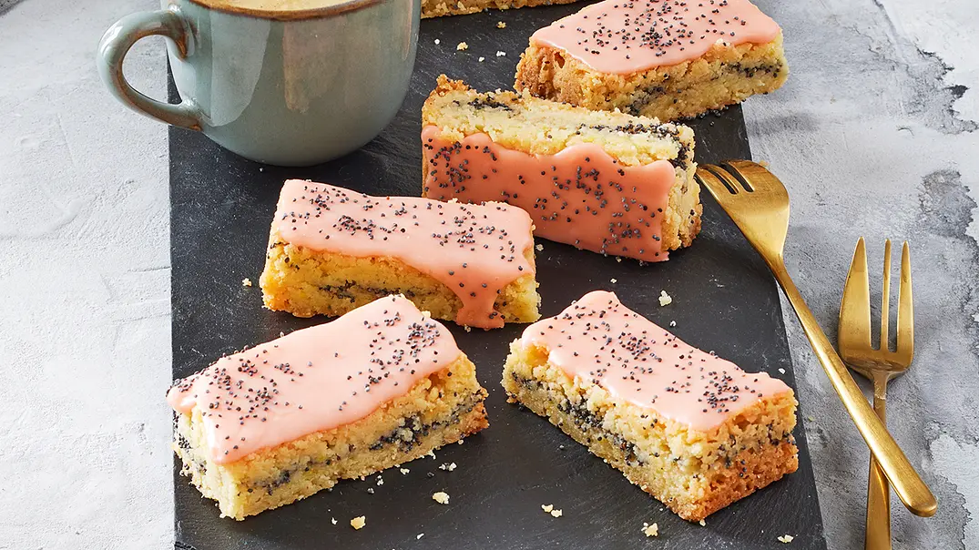 Mohn-Shortbread Rezept - Foto: LECKER @ Bauer Media Group Mohn-Shortbread Rezept - Foto: LECKER @ Bauer Media Group
