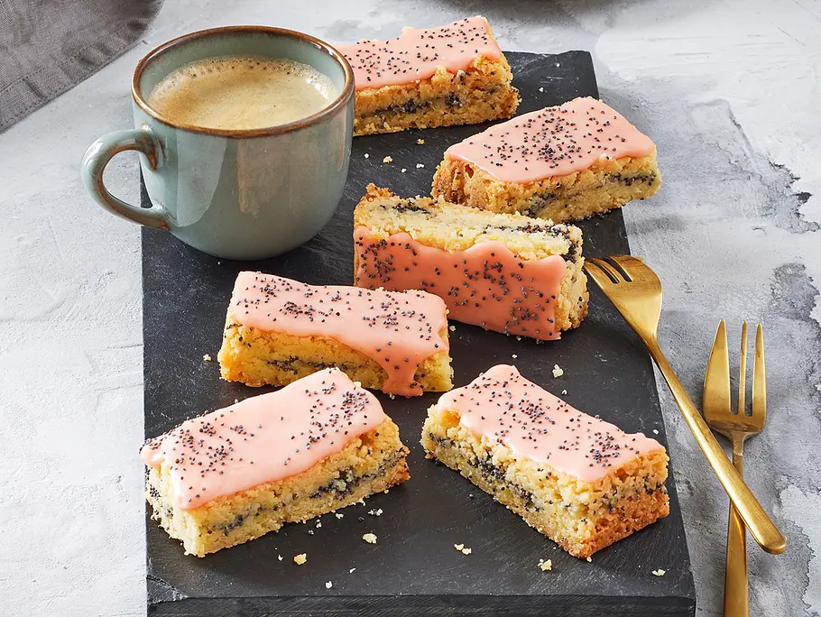 Mohn-Shortbread Rezept Mohn-Shortbread Rezept