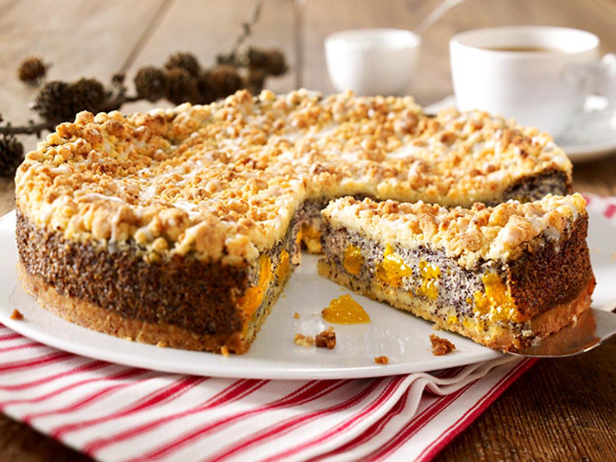 Mohnkuchen mit Streusel - Schritt 9: