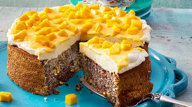 Mohnkuchen mit Vanillepudding-Topping Rezept - Foto: LECKER @ Bauer Media Group