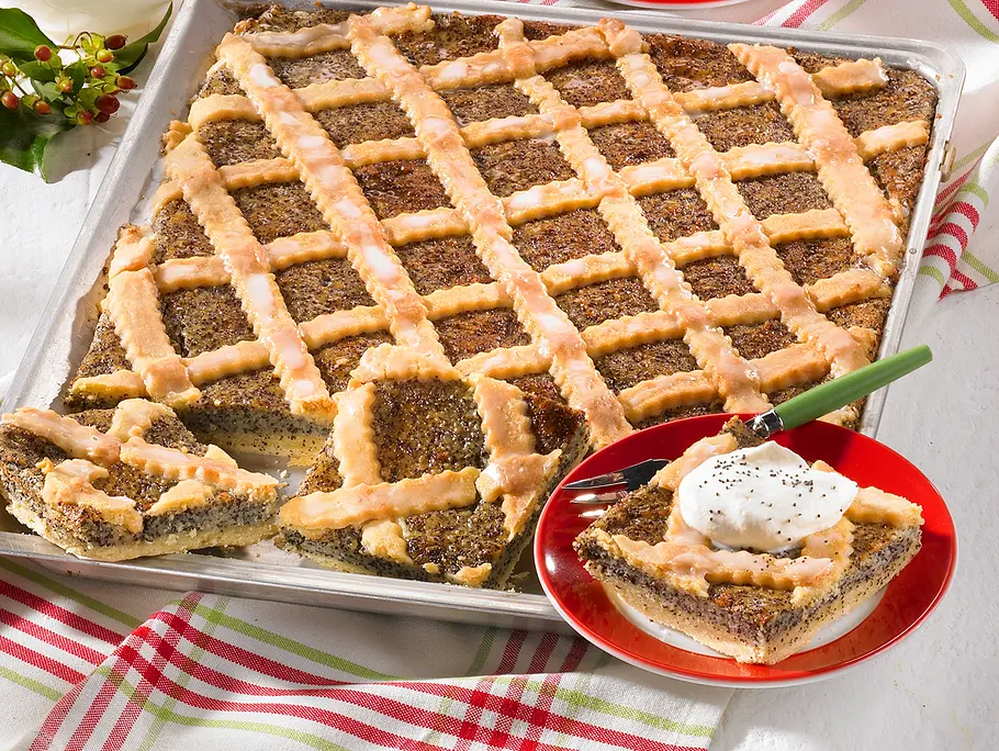 Mohnkuchen vom Blech Rezept Mohnkuchen vom Blech Rezept