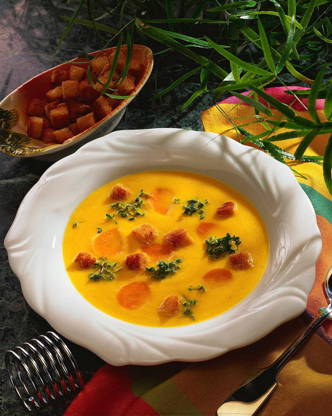 Möhren-Creme-Suppe Rezept | LECKER