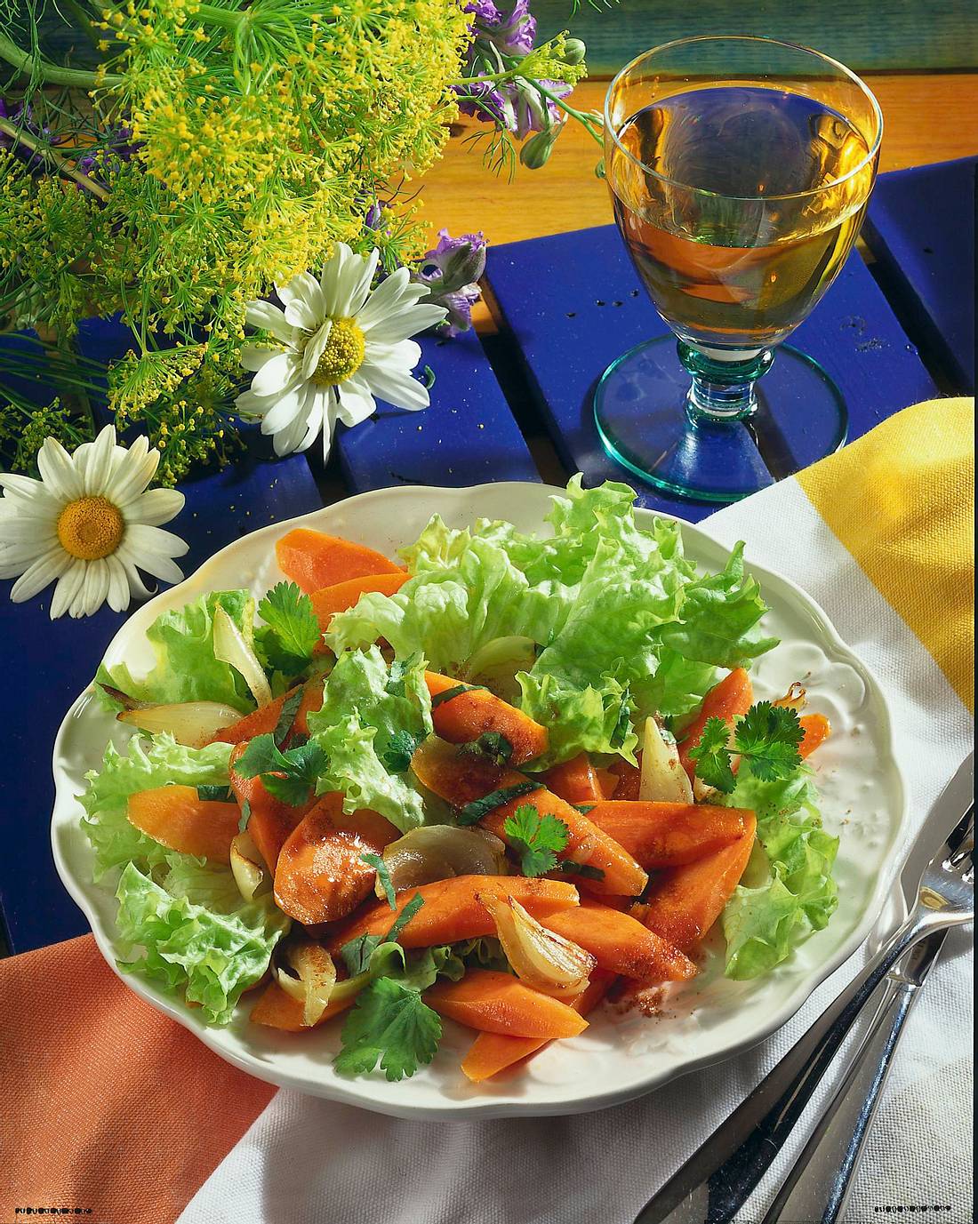 Möhren-Koriander-Salat Rezept