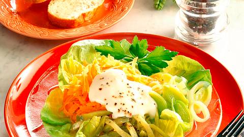 Möhren-Lauch-Salat Rezept - Foto: House of Food / Bauer Food Experts KG
