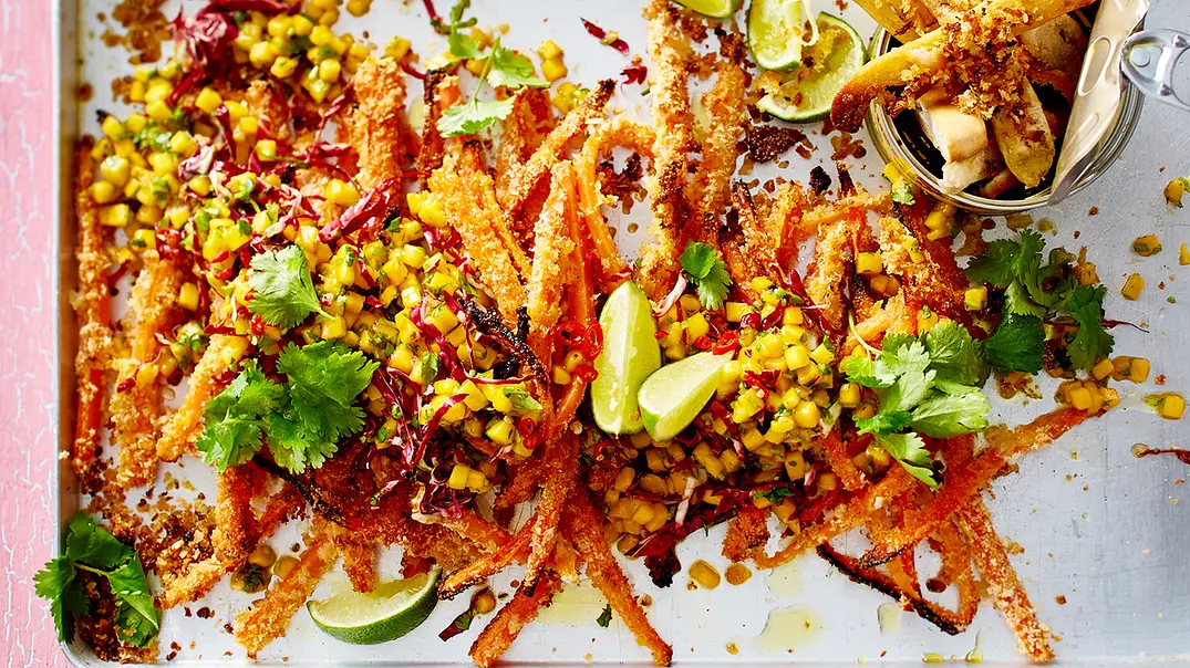 Möhren-Pommes Thai-Style Rezept - Foto: LECKER @ Bauer Media Group Möhren-Pommes Thai-Style Rezept - Foto: LECKER @ Bauer Media Group