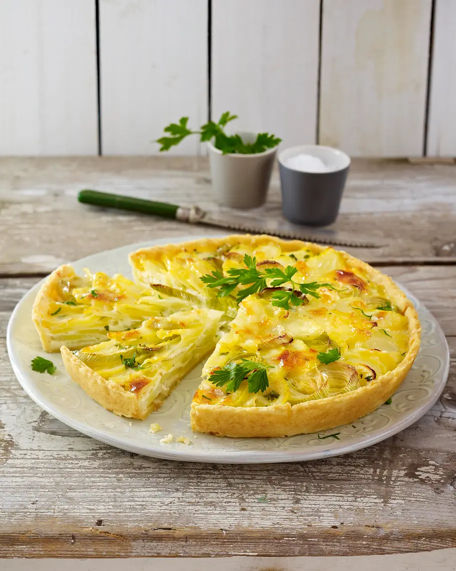 Möhren-Porree-Tarte Rezept Möhren-Porree-Tarte Rezept