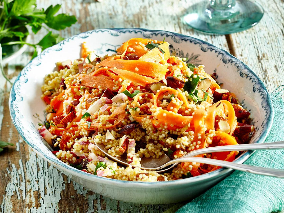 Möhren-Quinoa-Salat Rezept