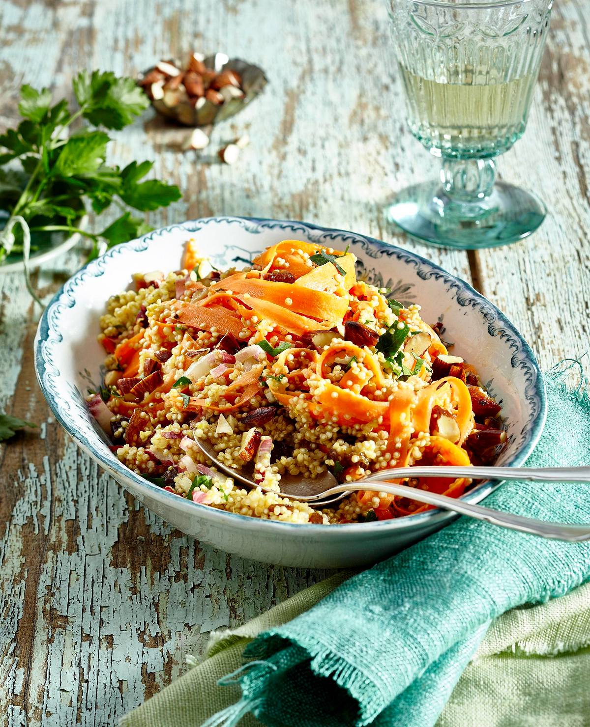 Möhren-Quinoa-Salat Rezept