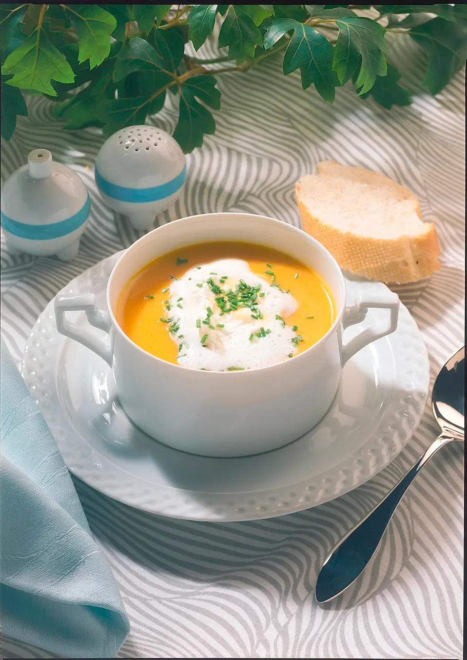 Möhrencremesuppe Rezept Möhrencremesuppe Rezept