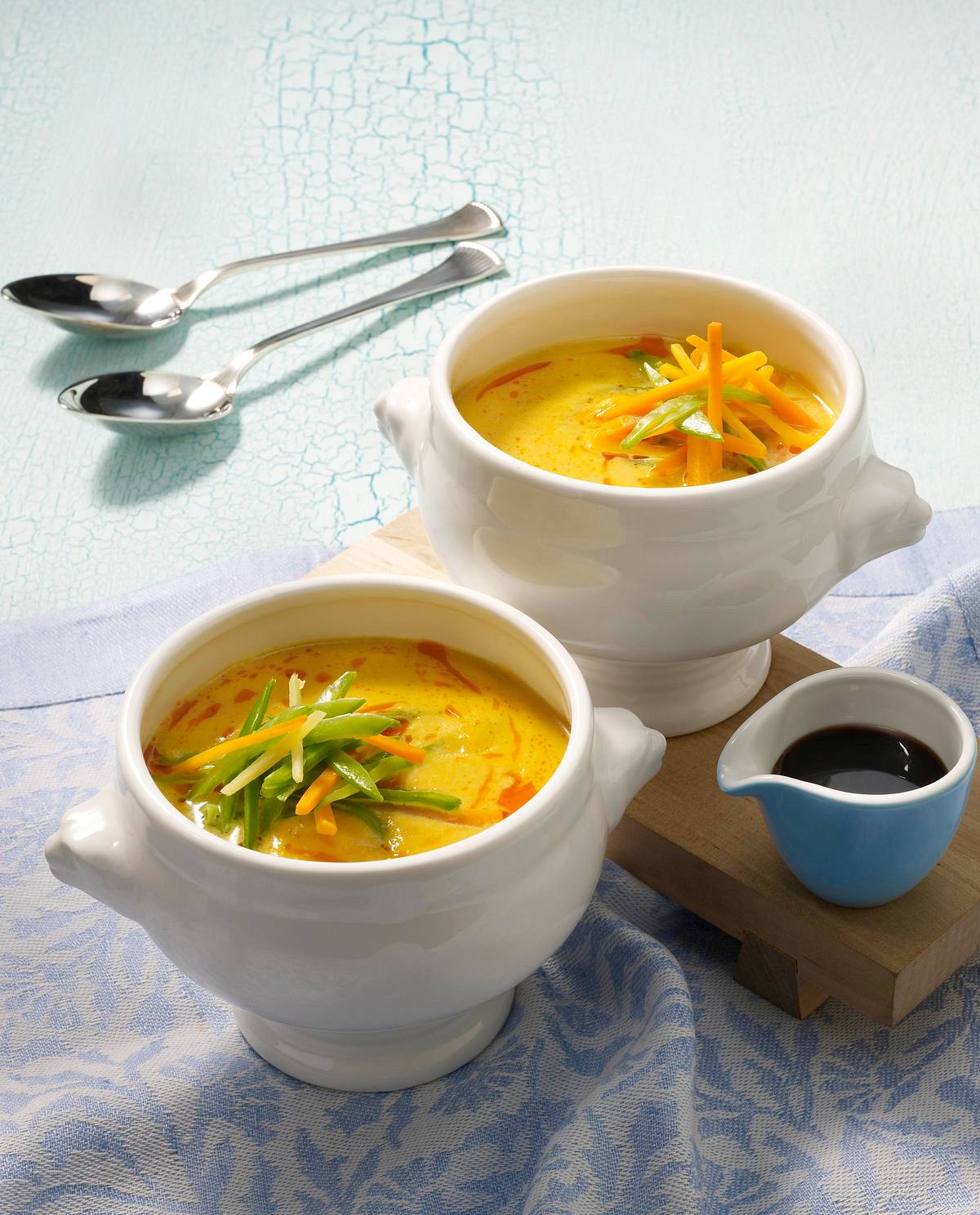 Möhrencremesuppe mit Ingwer Rezept