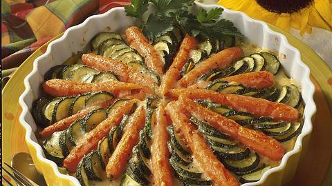 Möhrentarte auf Polentaboden Rezept - Foto: Först, Thomas