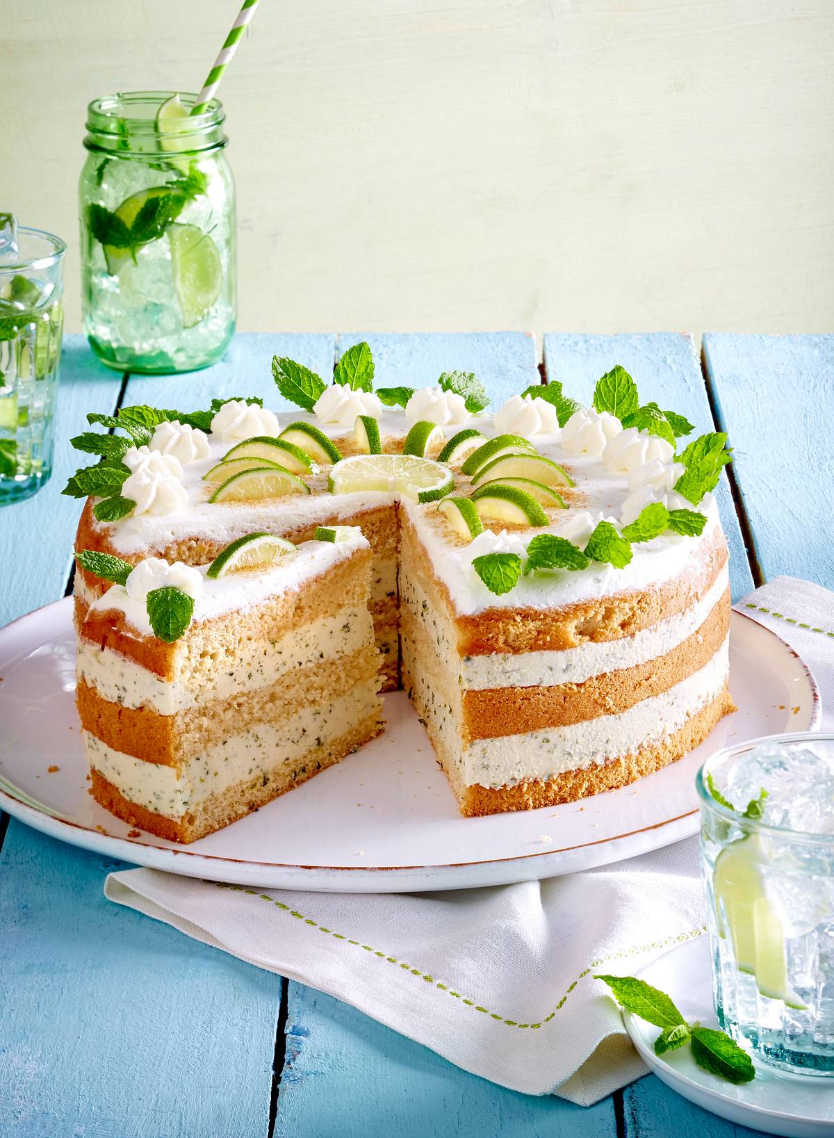 Mojito-Torte Rezept