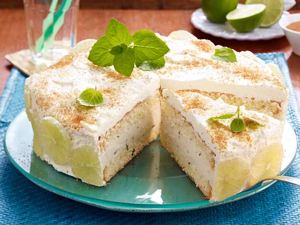 Mojito-Torte Rezept Mojito-Torte Rezept