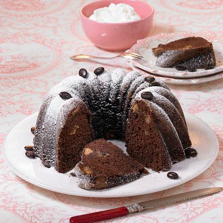 Mokka-Marzipan-Napfkuchen Rezept