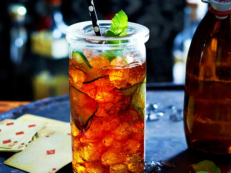 Moskau Mule mit Kräuterlikör Rezept Moskau Mule mit Kräuterlikör Rezept