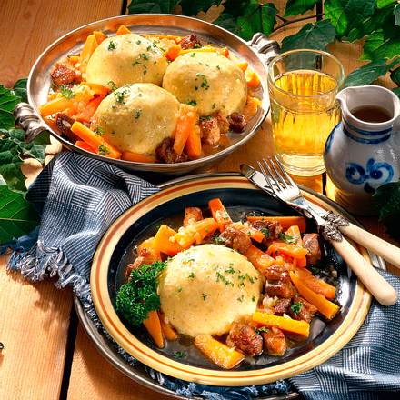 Motten und Klöße Rezept