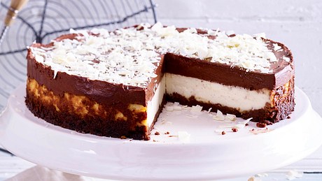Mousse au Chocolat-Käsekuchen - Foto: House of Food / Bauer Food Experts KG