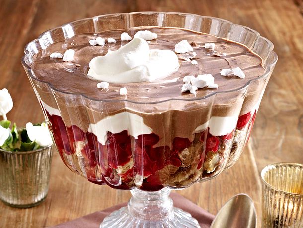 Mousse-Trifle mit Spekulatius Rezept