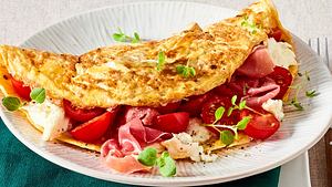 Mozzarella-Omelett  Rezept - Foto: House of Food / Bauer Food Experts KG