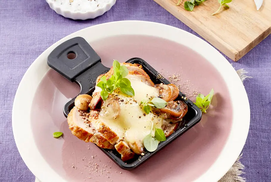 Mozzarella-Schweinefilet-Pfännchen Rezept Mozzarella-Schweinefilet-Pfännchen Rezept