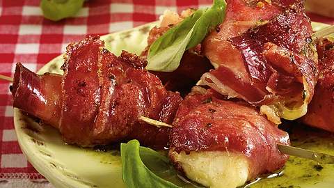 Mozzarella-Speck-Pralinen Rezept - Foto: House of Food / Bauer Food Experts KG