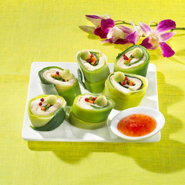 Mozzarella-Sushi Rezept Mozzarella-Sushi Rezept
