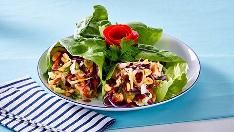 Mu Shu Hähnchen-Wraps Rezept - Foto: House of Food / Bauer Food Experts KG