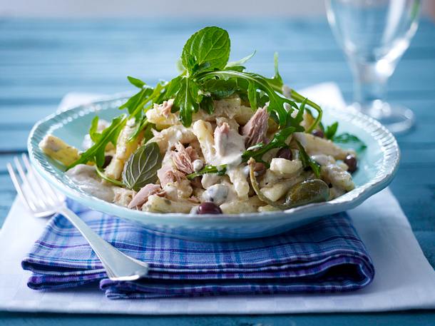 Muschelnudeln à la Tonnato (Nudeln mit Thunfisch-Soße) Rezept Muschelnudeln à la Tonnato (Nudeln mit Thunfisch-Soße) Rezept