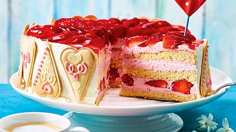 Erdbeertorte zum Muttertag - Foto: House of Food / Bauer Food Experts KG