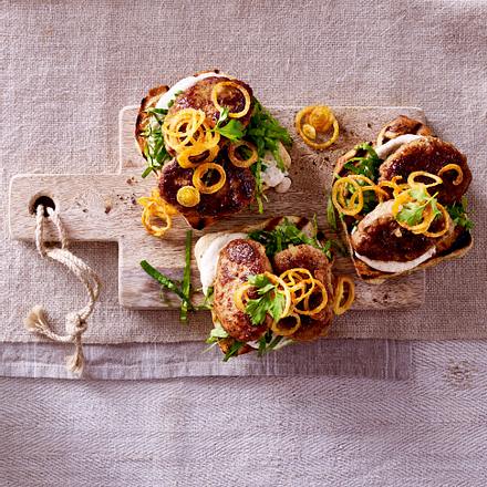 Muttis Frikadellenbrote Rezept Muttis Frikadellenbrote Rezept