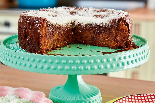 Möhren-Apfel-Kuchen Rezept-F8483202 Möhren-Apfel-Kuchen Rezept-F8483202