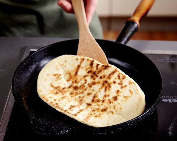 Naan-Brot Rezept Naan-Brot Rezept