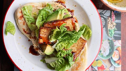 Naanbrot-Stulle „Die passt immer“ Rezept - Foto: House of Food / Bauer Food Experts KG
