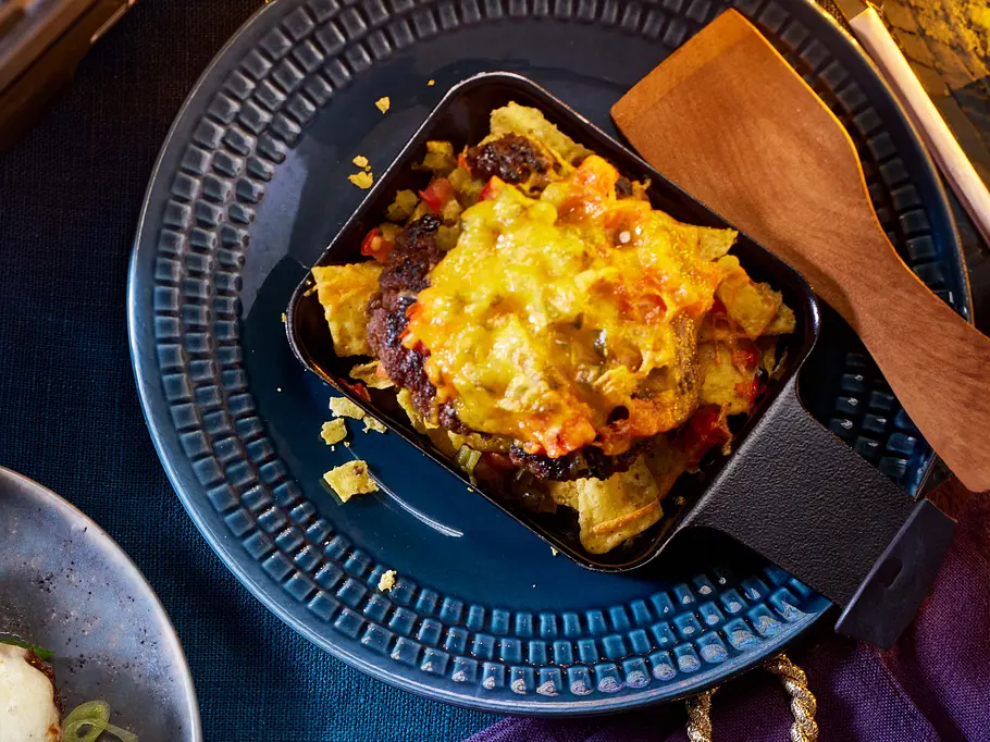 Nacho-Cheeseburger Rezept Nacho-Cheeseburger Rezept