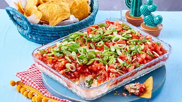 Nacho-Dip Rezept - Foto: LECKER @ Bauer Media Group Nacho-Dip Rezept - Foto: LECKER @ Bauer Media Group