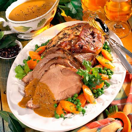 Nackenbraten auf Jäger-Art Rezept Nackenbraten auf Jäger-Art Rezept