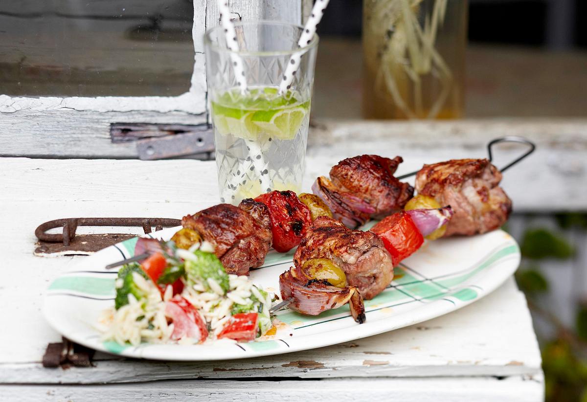 Nackensteak-Schaschlik Rezept