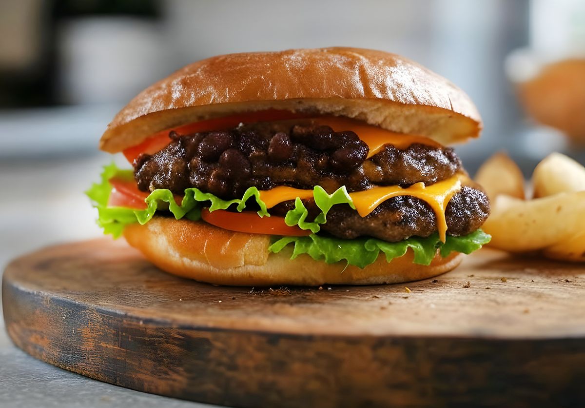 Kidneybohnen-Burger Rezept Kidneybohnen-Burger Rezept