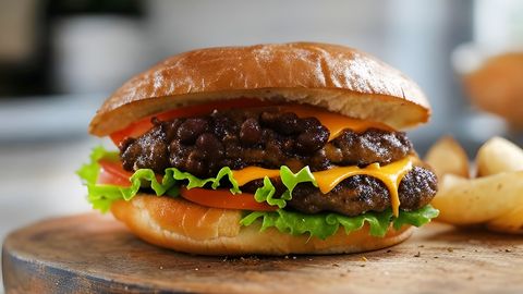Kidneybohnen-Burger Rezept - Foto: NAPOLEON