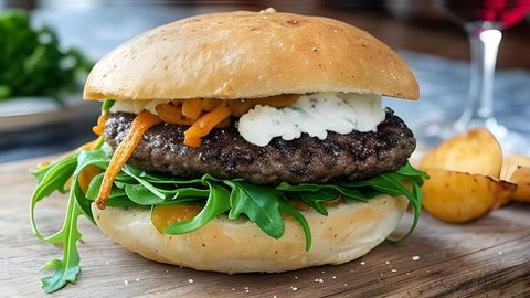 Mediterraner Lamm-Burger Rezept - Foto: NAPOLEON