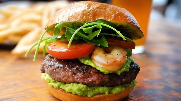 Surf & Turf Burger Rezept - Foto: NAPOLEON