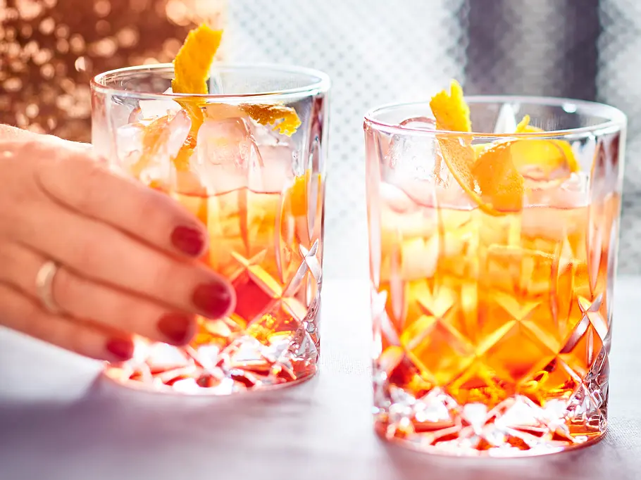Negroni (Campari-Wermut-Drink) Rezept Negroni (Campari-Wermut-Drink) Rezept
