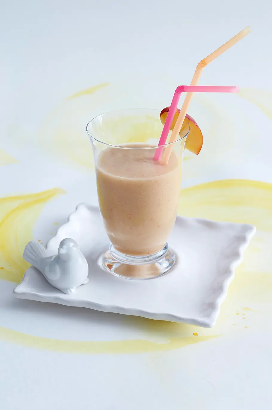 Nektarinen-Melonen-Bananen-Smoothie Rezept