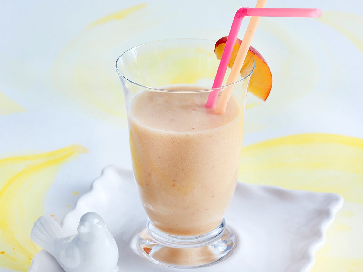 Nektarinen-Melonen-Bananen-Smoothie