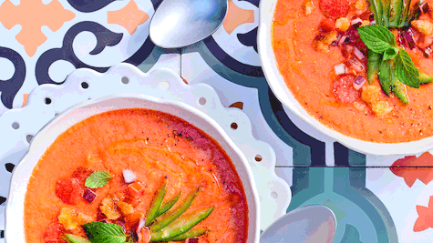 Melonen-Tomaten-Gazpacho Rezept - Foto: House of Food / Bauer Food Experts KG